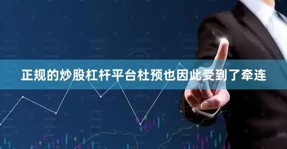 正规的炒股杠杆平台杜预也因此受到了牵连